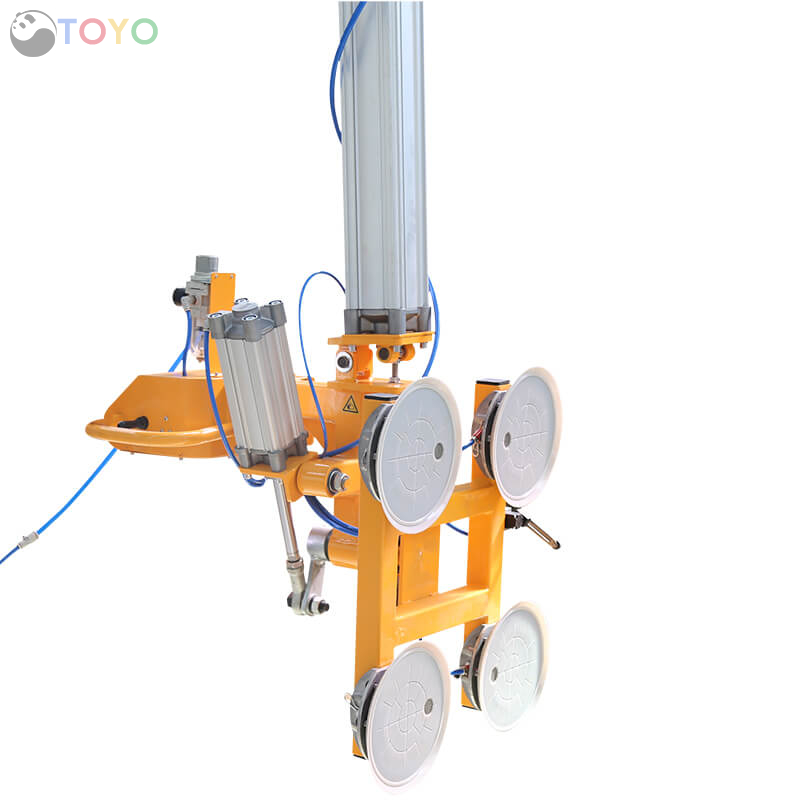 Pneumatic Vacuum Glass Lifter Sucker – Rotation
