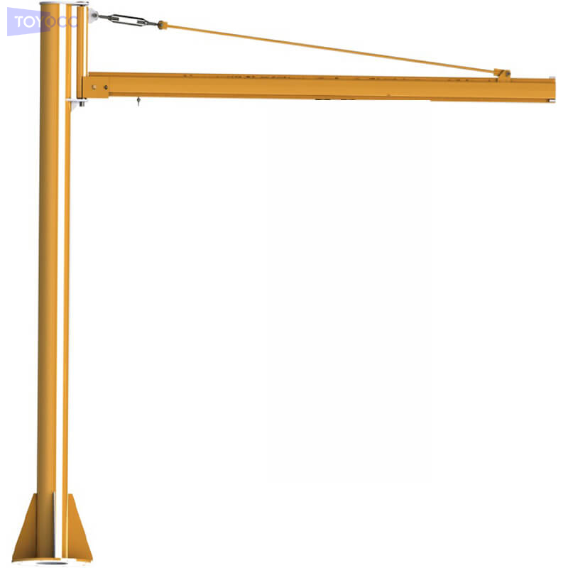 Column Cantilever Crane/Jib Crane Glass Vacuum Lifter in Flag Bridge Shape