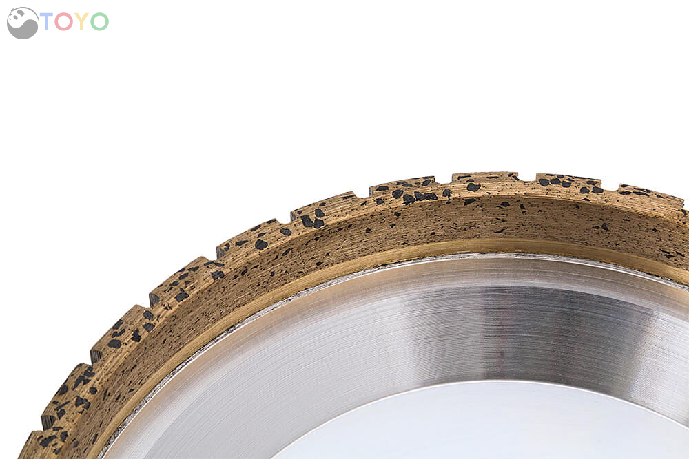 Bowl Type External Segmented Diamond Wheel for Beveling Machine Φ150*38*6*12 100#