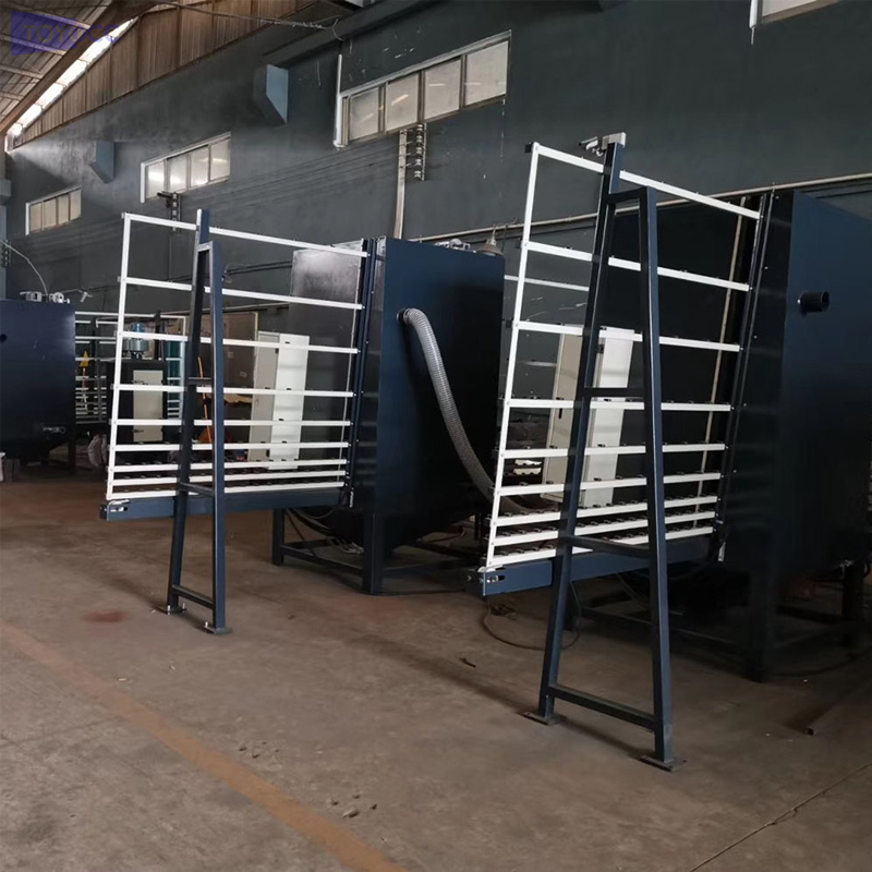 Automatic Sandblasting Machine For Glass Processing Plant